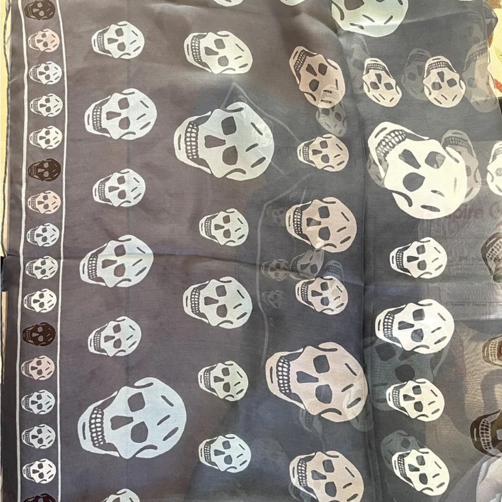Alexander Mqueen silk scarf 🧣 new but no tags.
